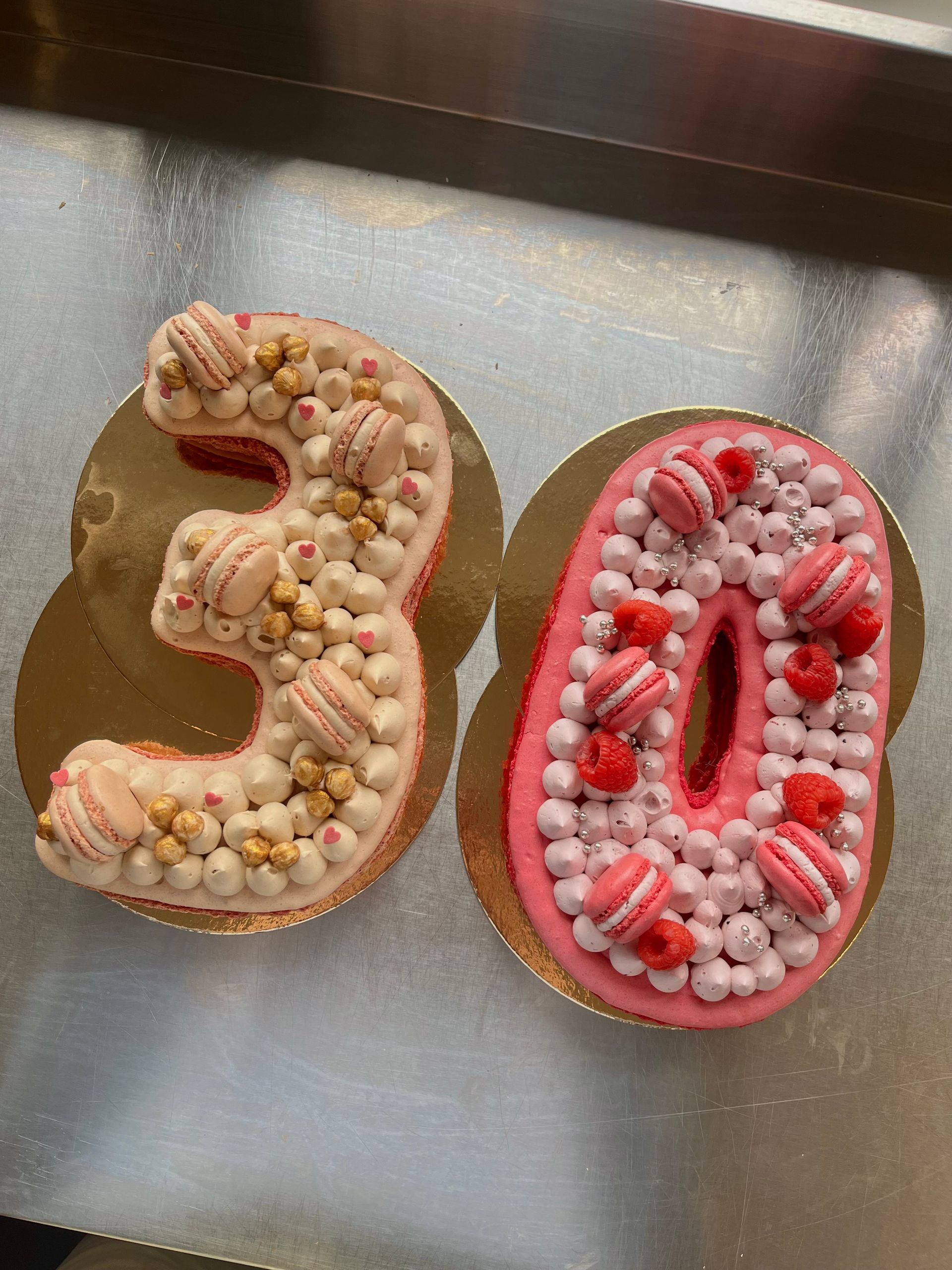 Macarons cijfertaart