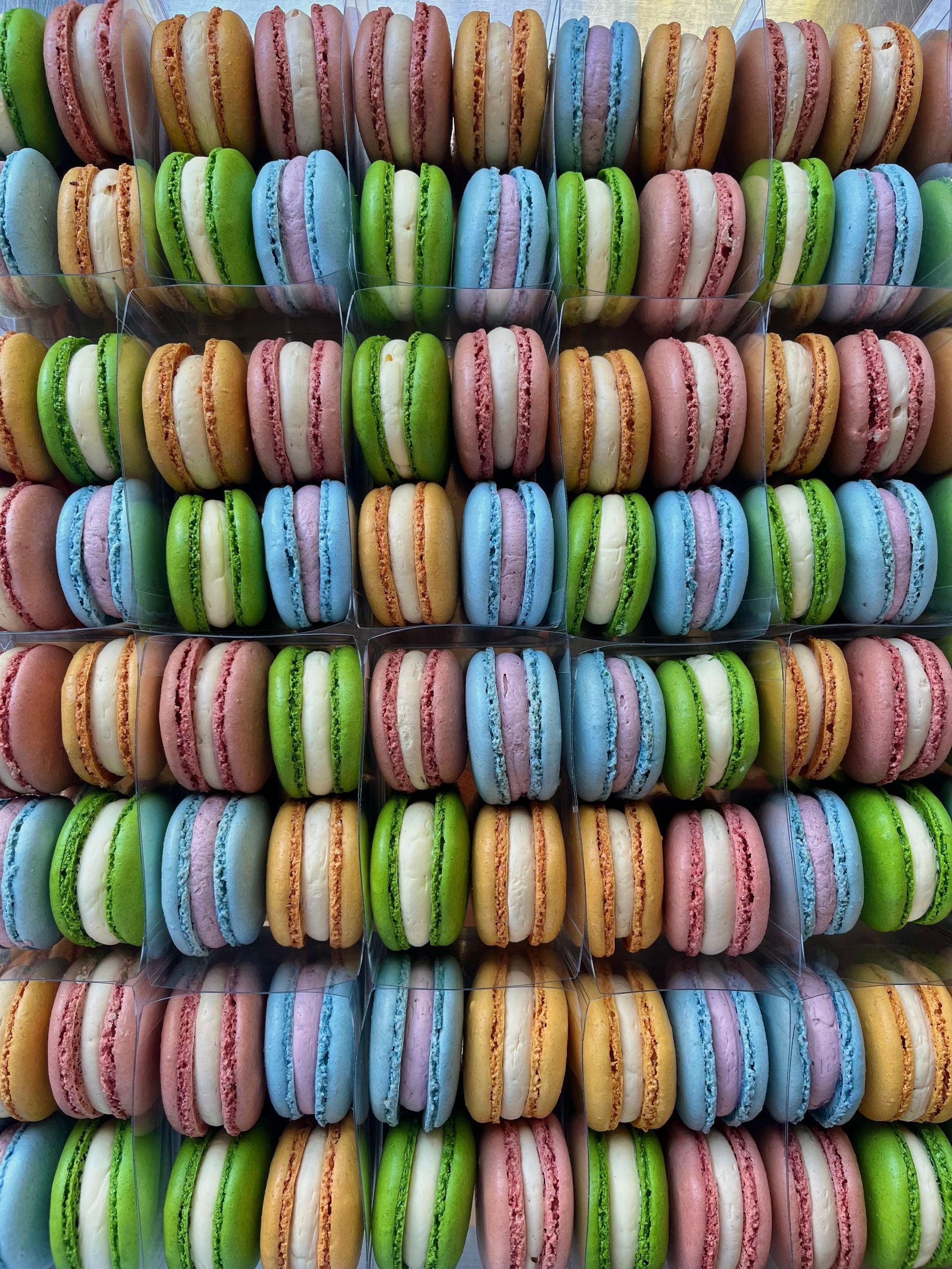 Bestelling macarons