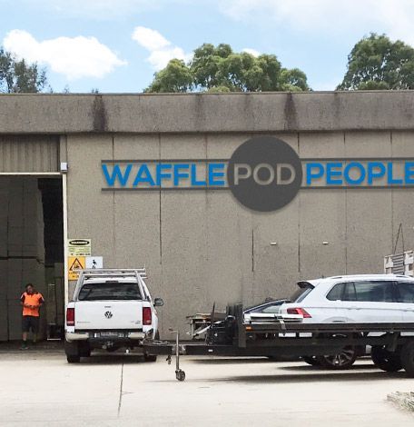 Waffle Pod People Front — Rouse Hill, NSW — The Waffle Pod People