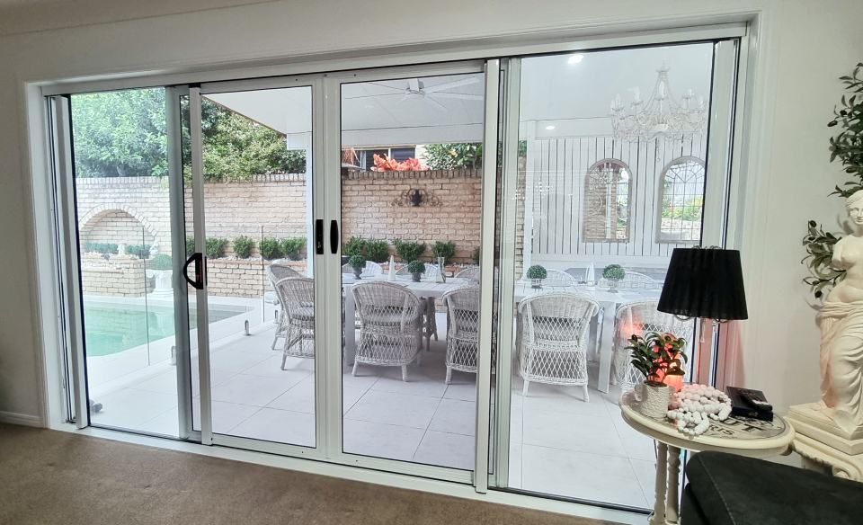 glass sliding doors