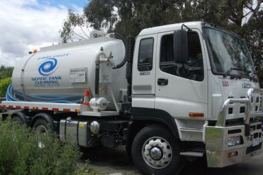 truck for all your septic tank cleaning