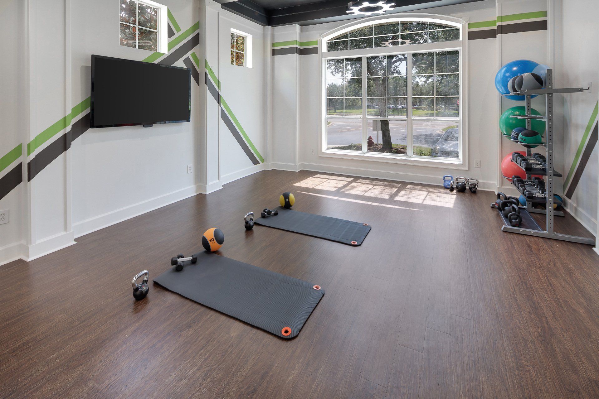 Eddison at Deerwood Park | Fitness Center with Yoga Room