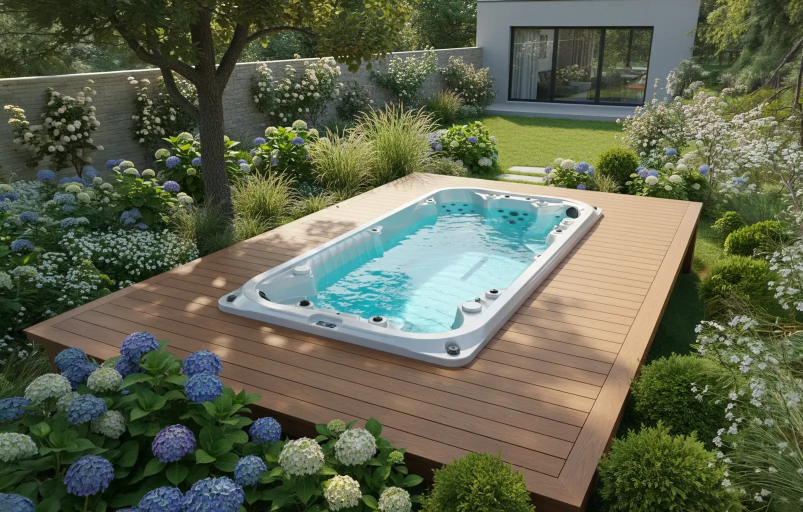 spa de nage professionnel