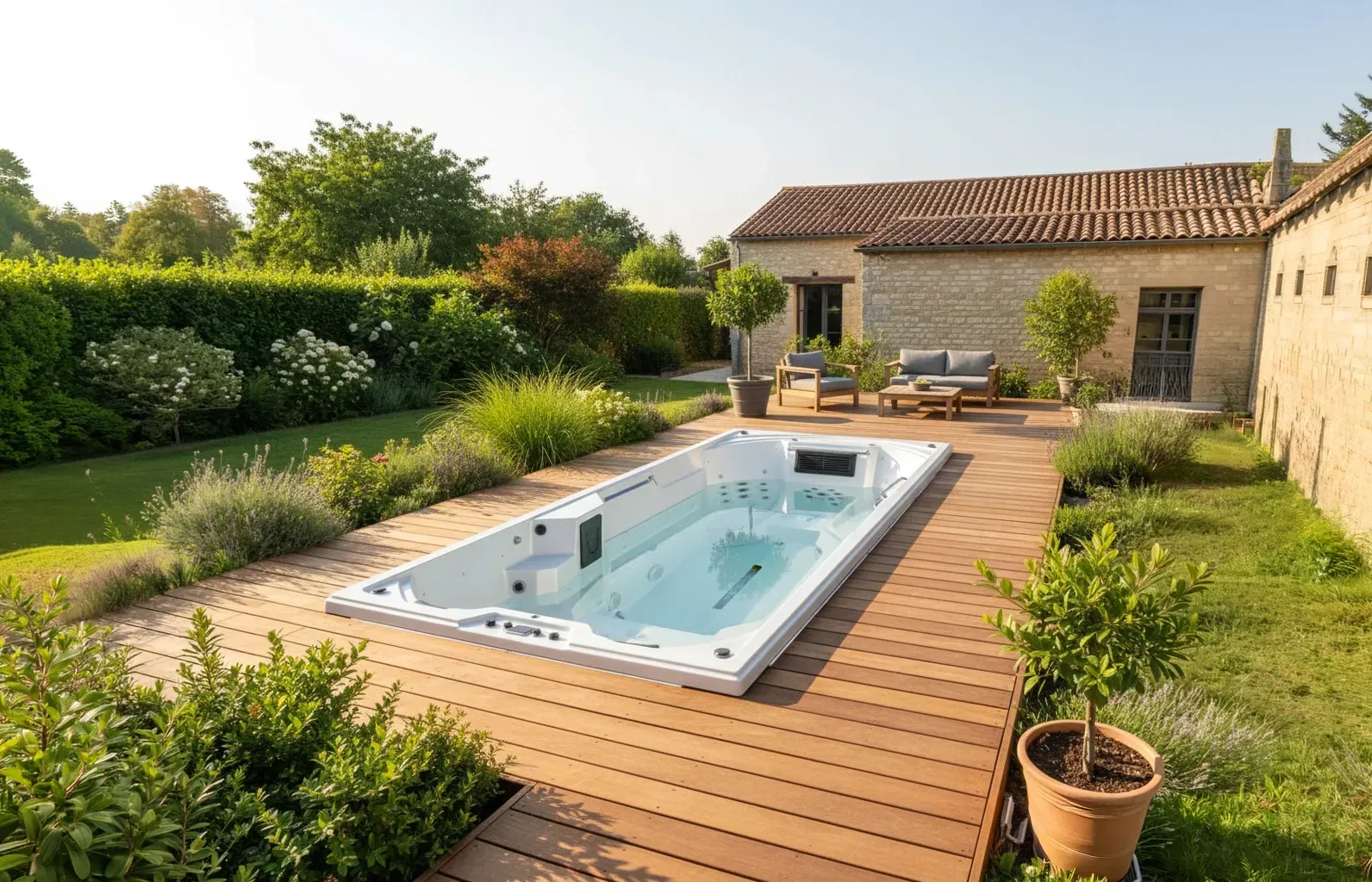 spa de nage professionnell