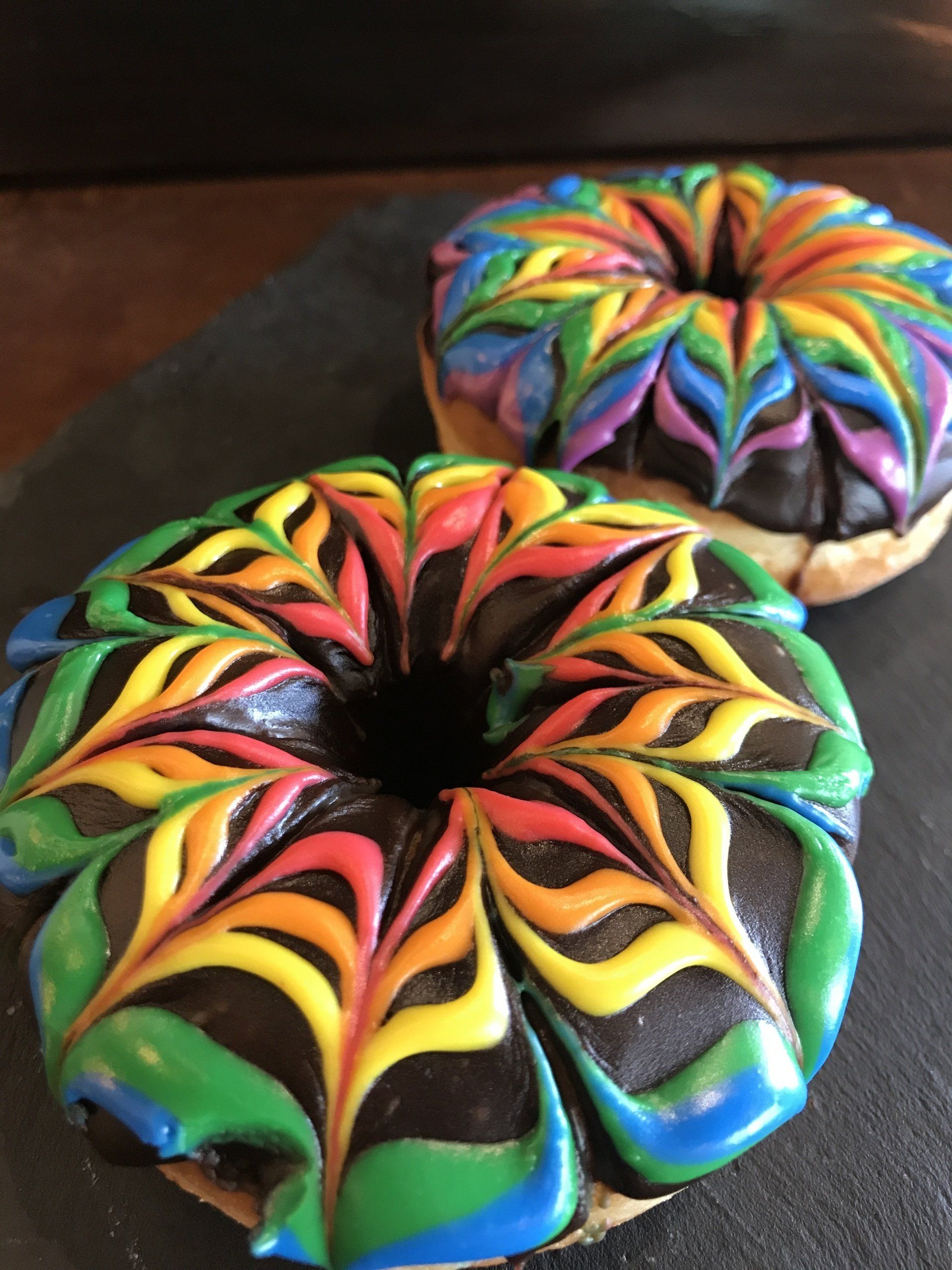 Colorful donut l Cedar Park, TX l Black Sugar Cafe Cedar