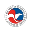 U.S. Chamber of Commerce logo: white eagle head inside red, white, and blue circle, text 