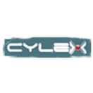 Cylex logo with white letters on a teal background. The 