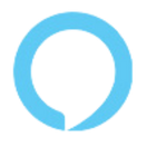 Blue Alexa logo: a stylized speech bubble.