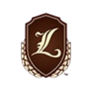 Brown crest logo with a stylized 