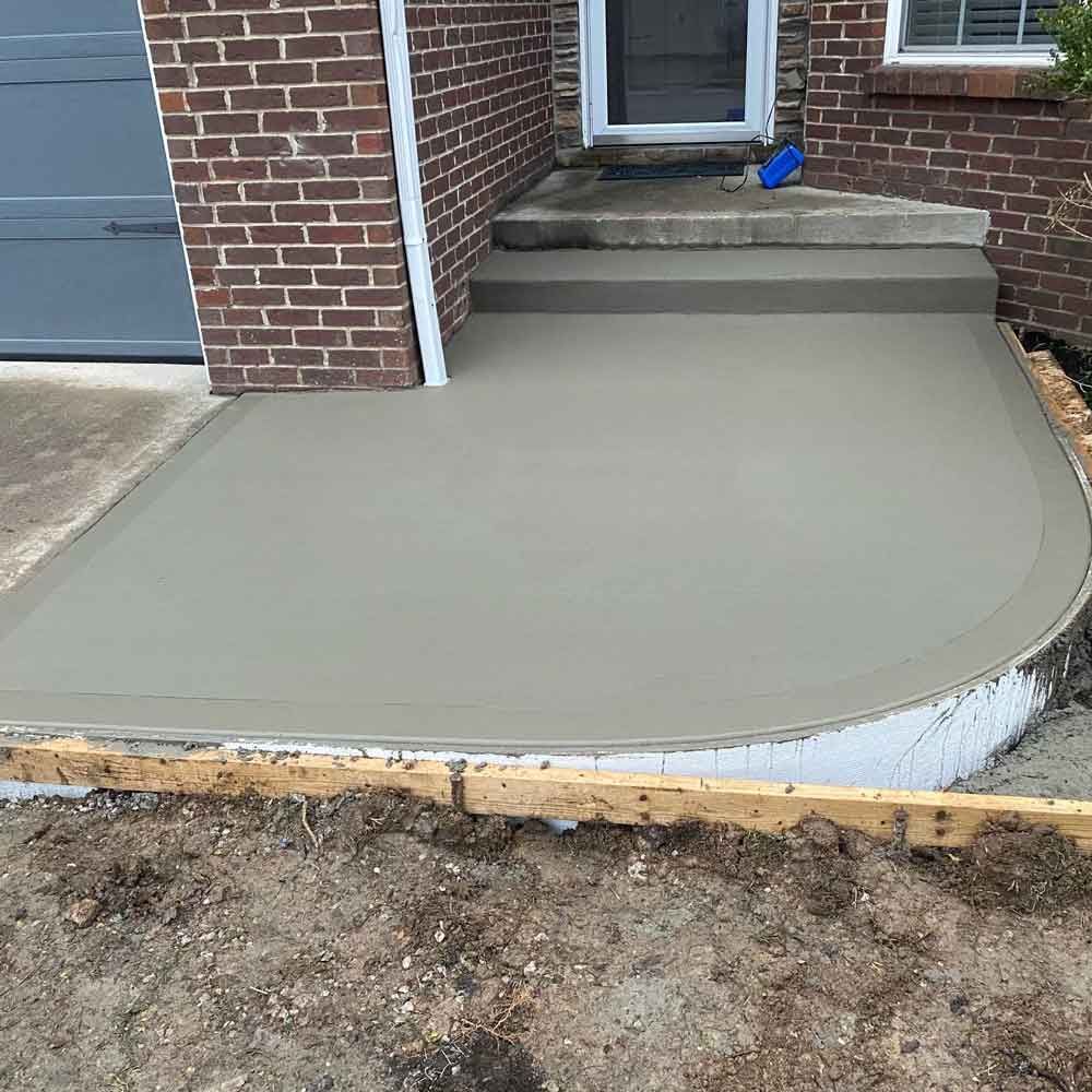 Drying the Cement — Winchester, KY — Underground Kings, LLC