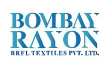 The logo for bombay rayon brfl textiles pvt ltd