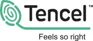 The logo for tencel feels so right with a green swirl.