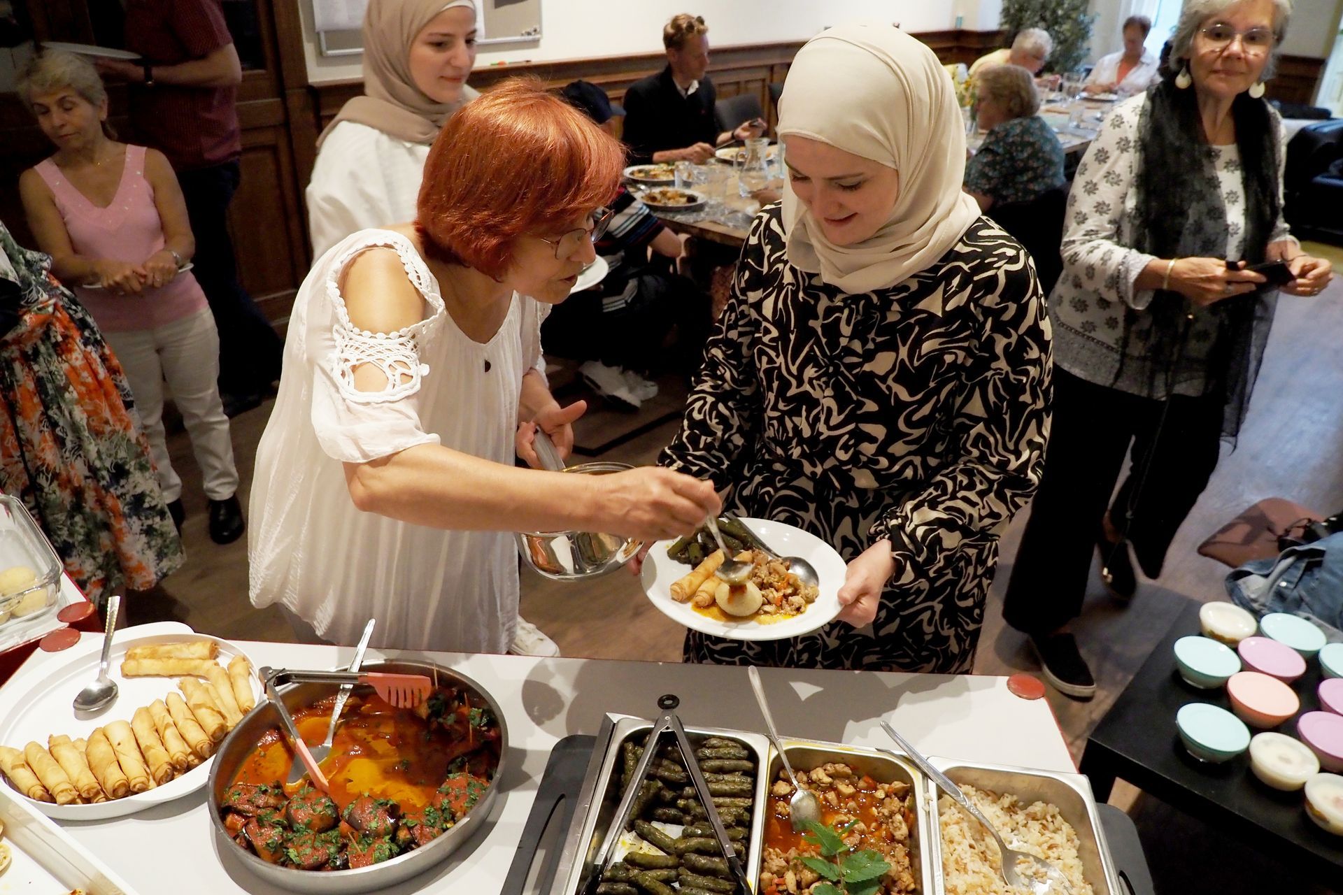 Samen eten en dialoog Deventer Vredesweek