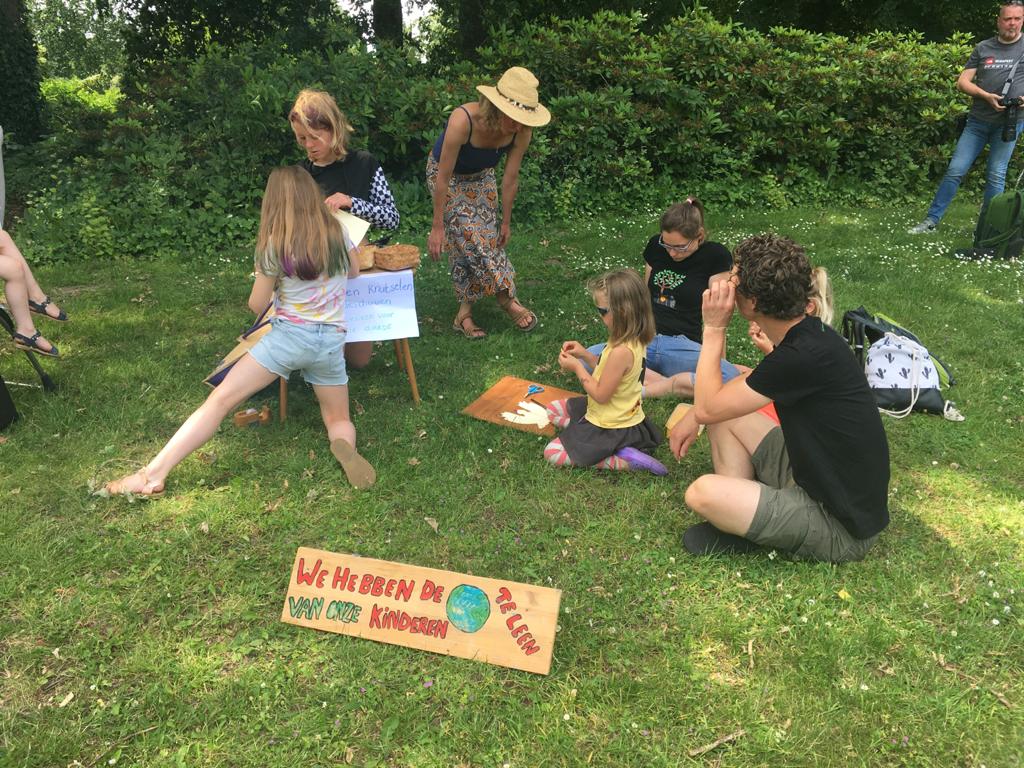 Klimaatalarm Jong en oud Deventer mei 2021