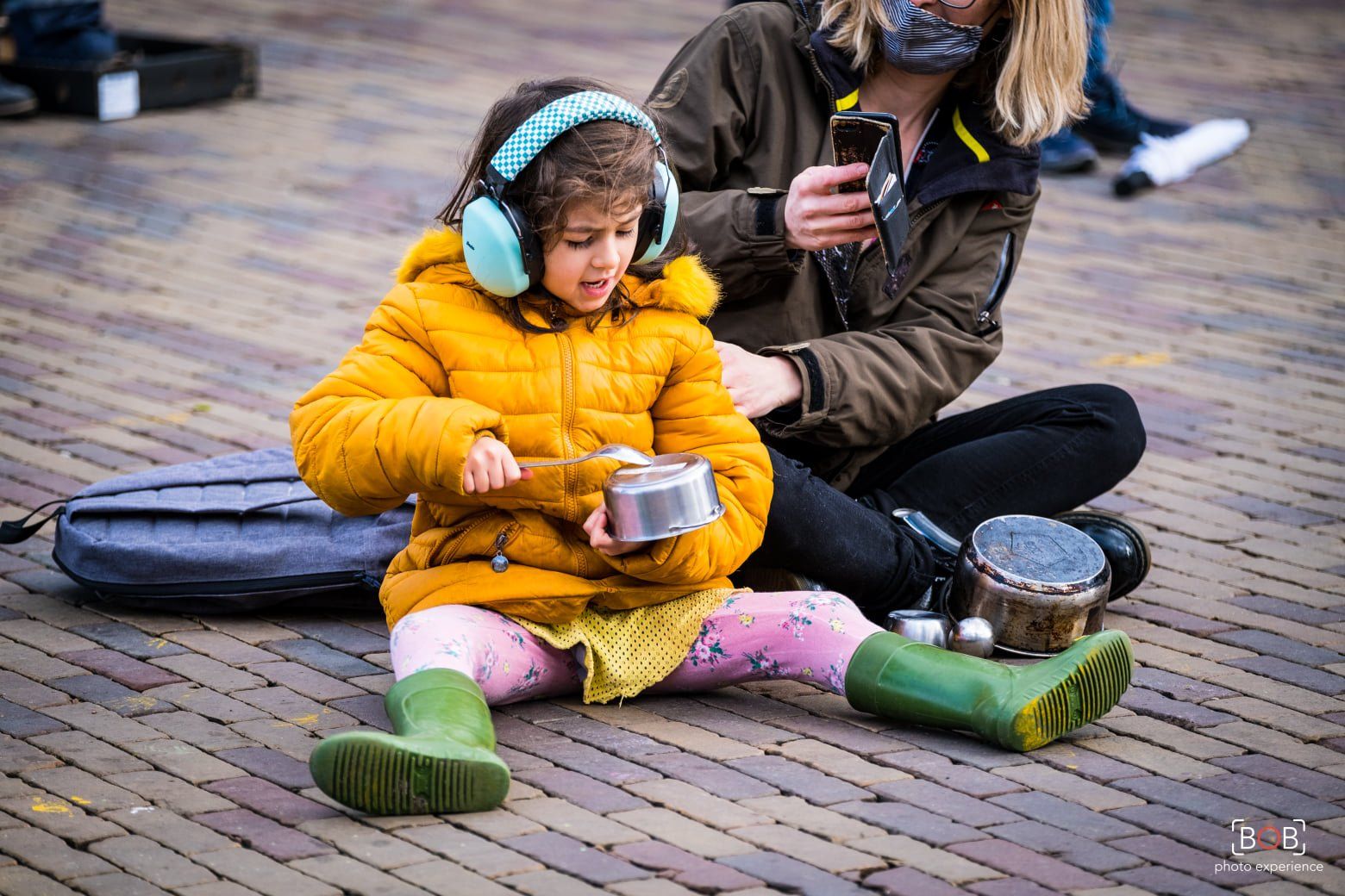 Klimaatalarm Jong en oud, Deventer, mei 2021, foto: BOB Photo Experience Klimaatalarm Jong en oud Deventer mei 2021