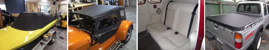 Reupholstered vehicles