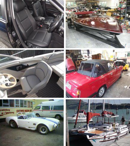 We use quality upholstery fabrics to upholster and restore vehicles