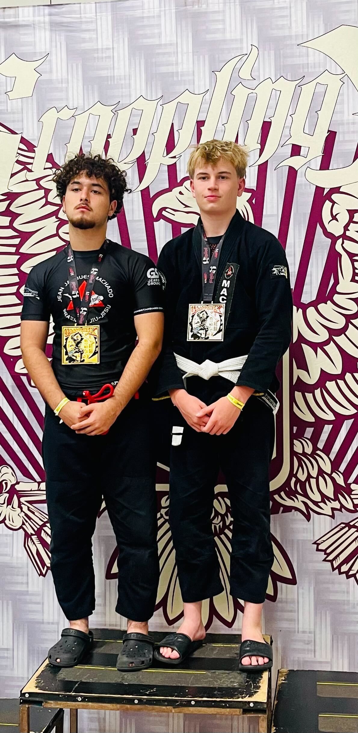 Adults training Brazilian Jiu Jitsu at Jean Jacques Machado Fresno in Fresno, CA for fitness focus .