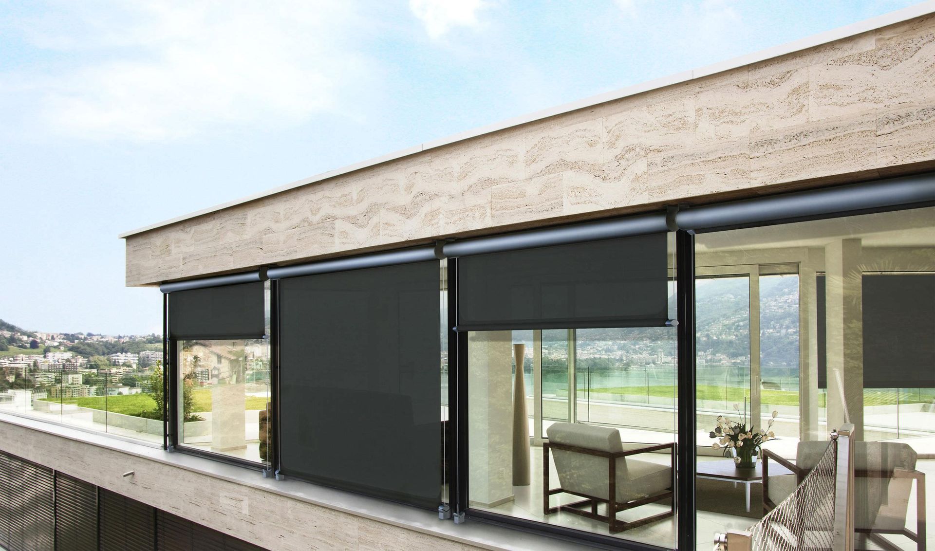 tende a rullo da esterno Genova