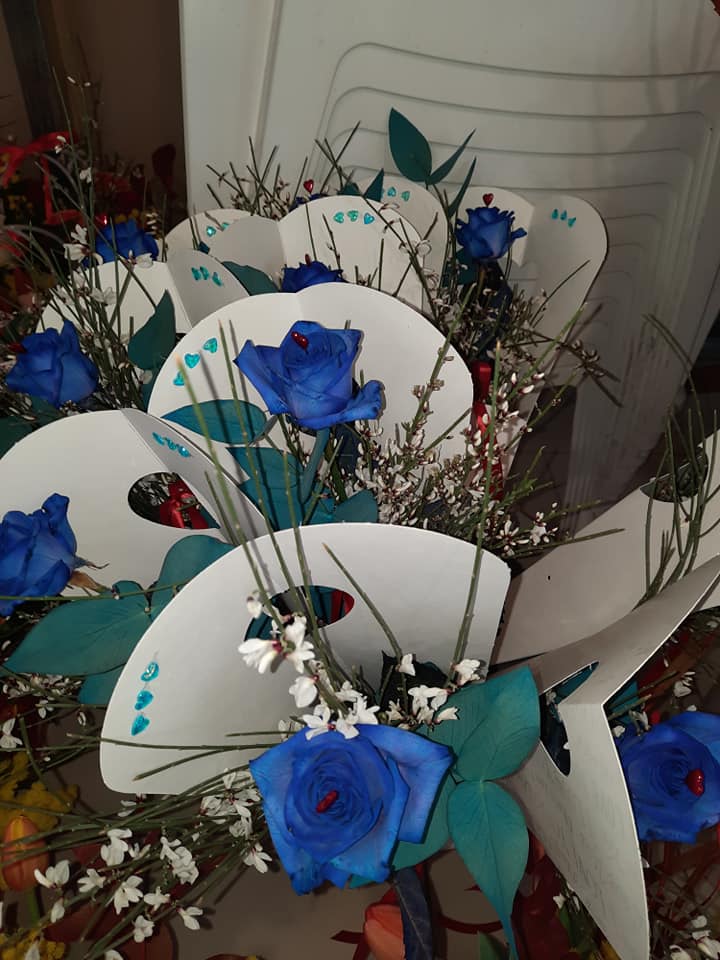 vendita di composizioni floreali