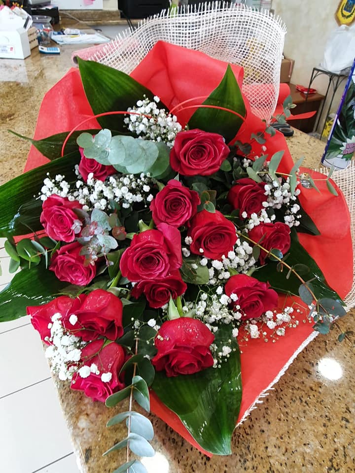 mazzo di rose per San Valentino