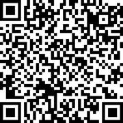 A black and white QR code square on a white background.