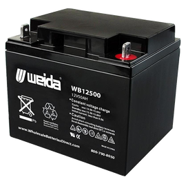 a weida battery is shown on a white background