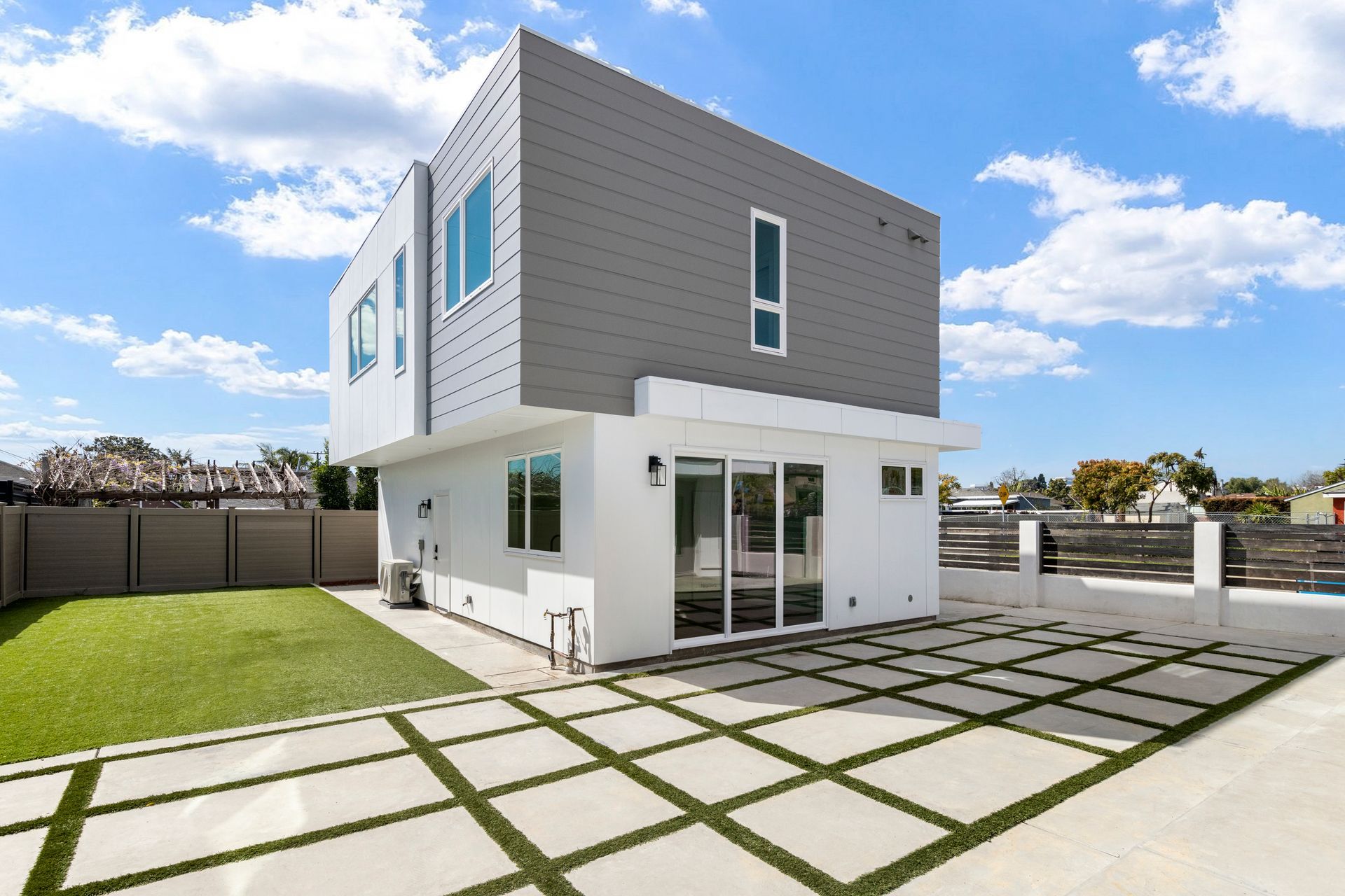 A custom-designed, two-bedroom carriage house-style accessory dwelling unit (ADU) that was built in Los Angeles, CA.