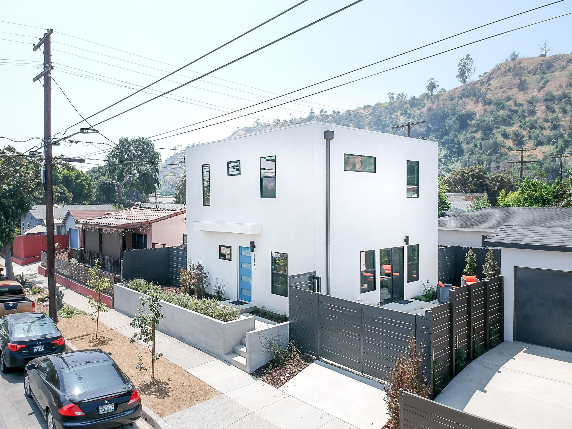 A 1200 square foot, three-bedroom, two story accessory dwelling unit (ADU) backyard home built in Los Angeles, CA.