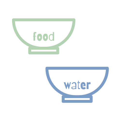 travel food and water bowls for dog