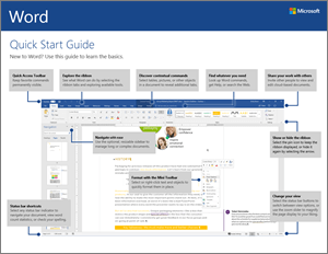 Word 2016 Quick Guide