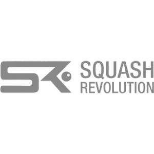 A logo for a company called squash revolution.