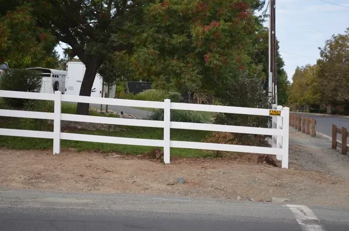 White Wood Fence — Martinez, CA — Alta Fence Co.
