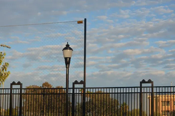 Gate With Lamp Post — Martinez, CA — Alta Fence Co.