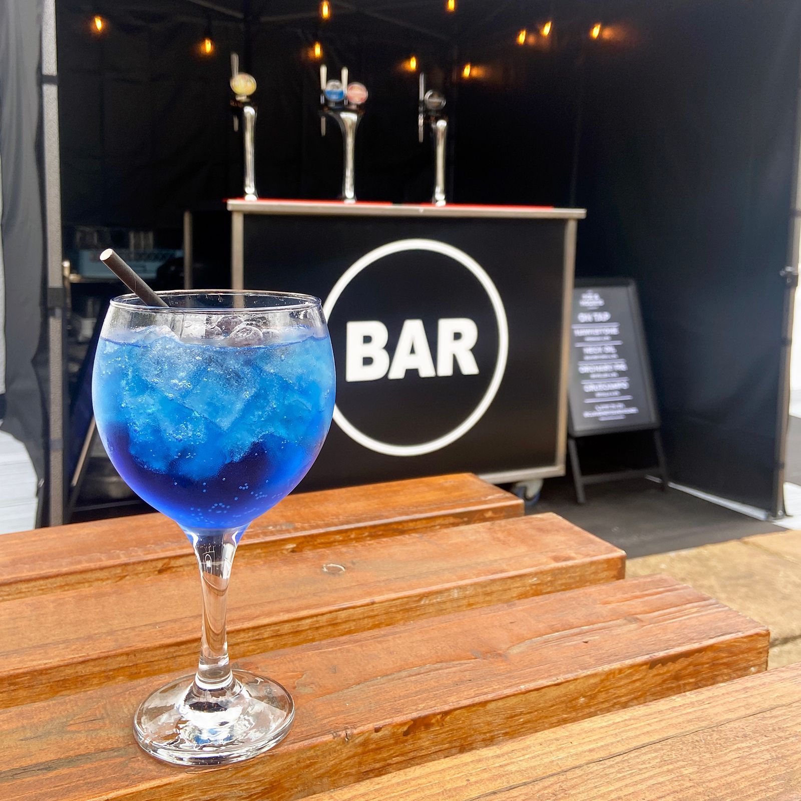 The Fox and Hounds outside bar