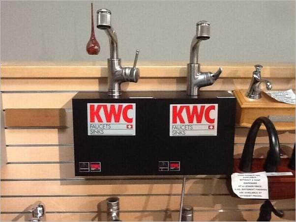 Kitchen Showroom - KWC Faucets on Store in Harrison, NJ