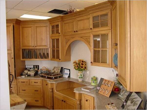 Kitchen Showroom - Light Wooden Cabinet in Harrison, NJ