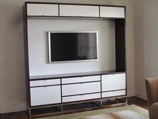 Custom Furniture - Custom TV Cabinet in Harrison, NJ