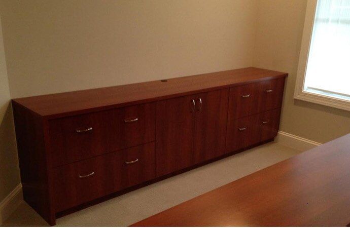 Custom Furniture - Simple Wooden Long Cabinet in Harrison, NJ