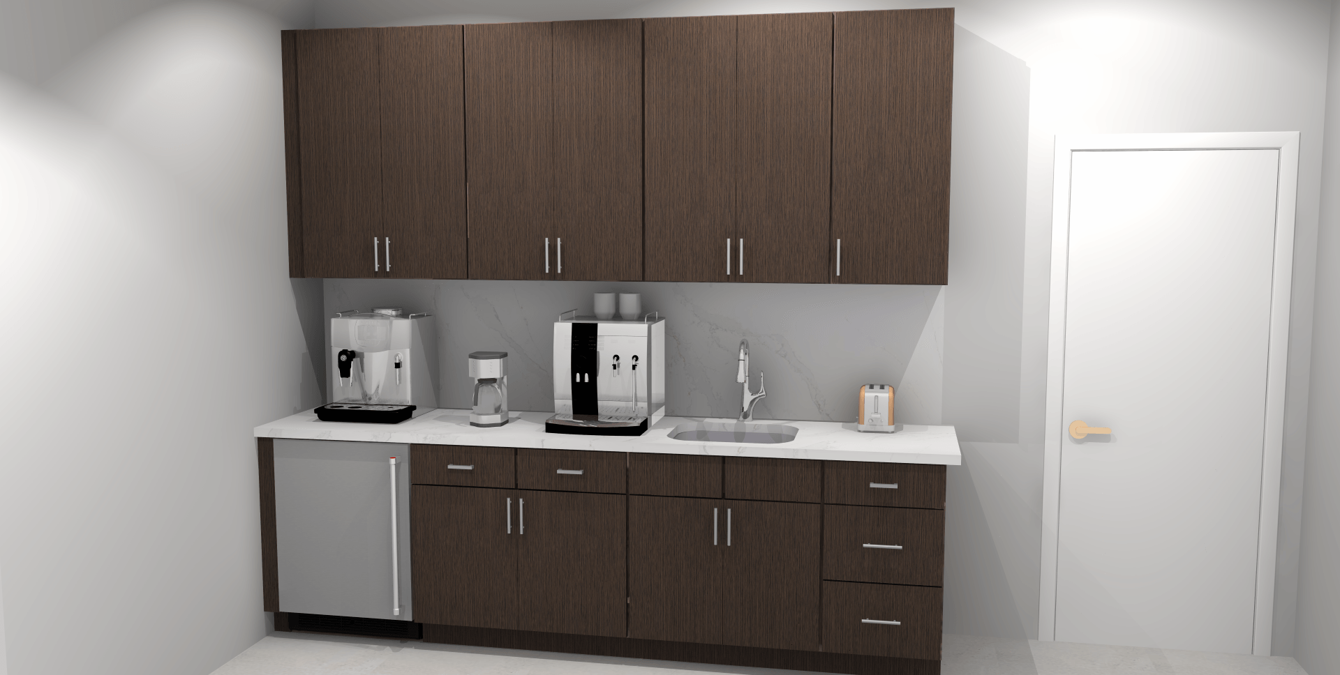 Set of Fitments - Brown Color Kitchen Cabinet in Harrison, NJ
