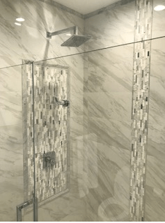 Bathroom Styling — Newly Furnished Shower Room in Harrison, NJ