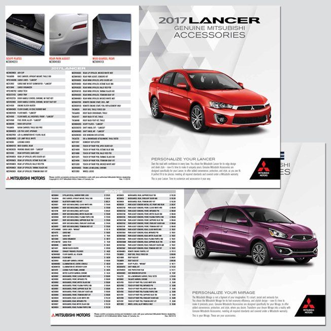 Mitsubishi Product Brochure