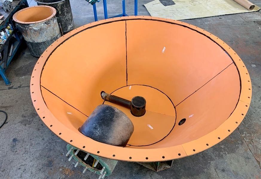 rivestimento in gomma