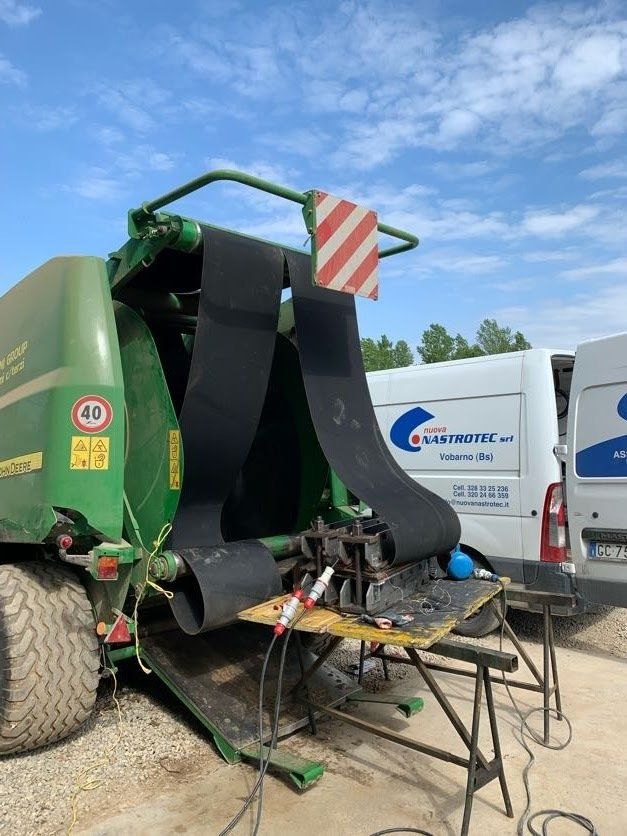 dettaglio di un nastro trasportatore