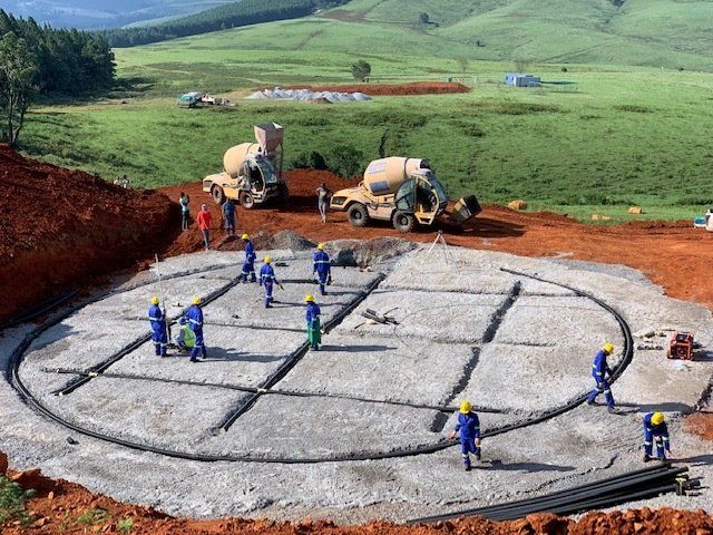 Building water reservoirs for community - EC