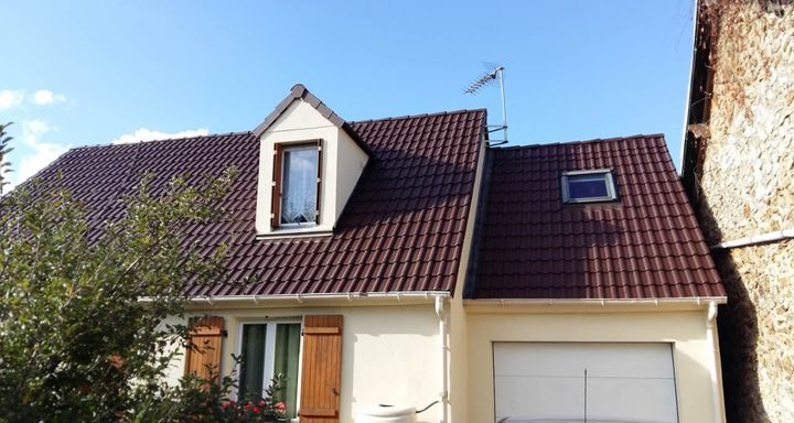 notre couvreur cherbourg a posé cette toiture en tuiles