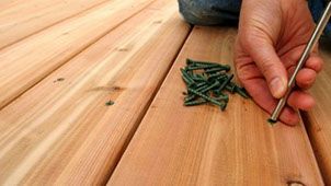 Redwood Deck Installation-Boise, ID- A1 Handyman