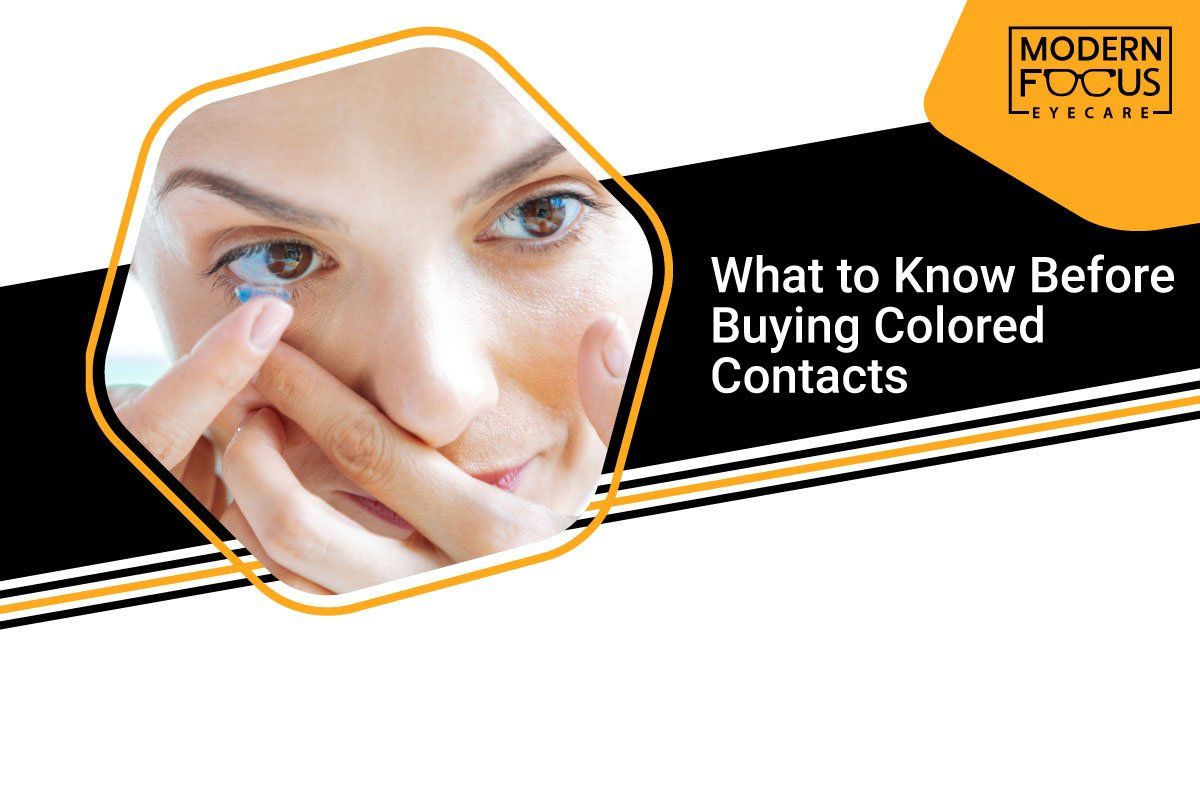 things to know about colored contacts