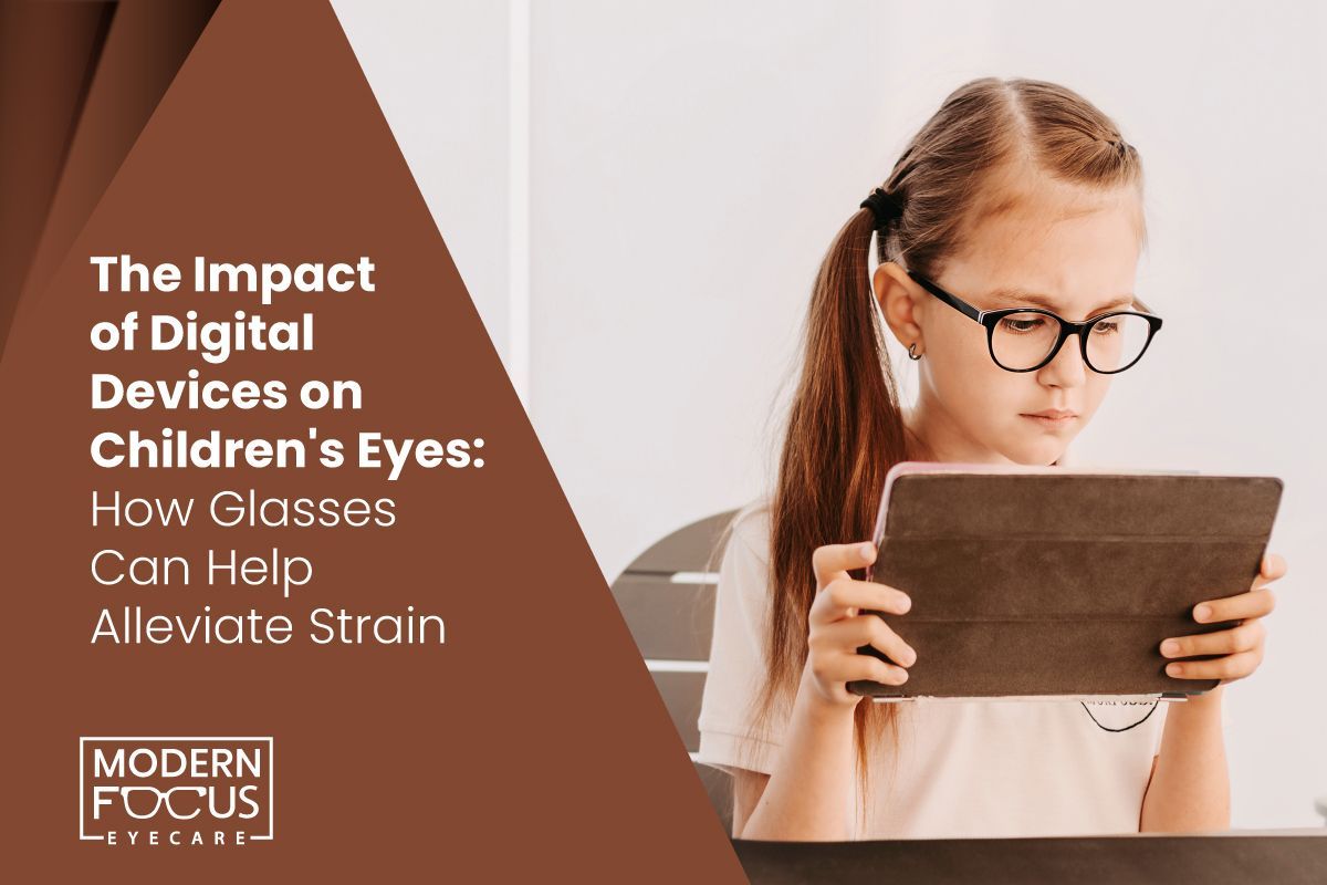 How Glasses Can Help Alleviate Strain For Your Childrens Eye