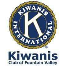 The logo for kiwanis international club of fountain valley.